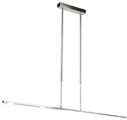 Nowoczesna lampa wisząca stalowa z wbudowanym LED regulowanym - Bold Nowoczesny Oswietlenie wewnetrzne