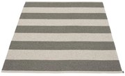Antracytowo-kremowy dywan odpowiedni na zewnątrz 140x180 cm Bob Charcoal Linen – Pappelina