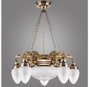 Kemar OW50/P - żyrandol EAGLE 5xE27/60W/230V + 1xE27/100W/230V