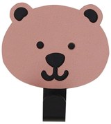 Różowy stalowy haczyk bez wiercenia Bear Nupo – LIND DNA