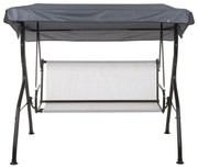 Dach do huśtawki ogrodowej 175 x 95 cm Luna / Kate D052-16CW PATIO