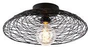 Orientalny Plafon / Lampy sufitowe czarny 40 cm - GlanKolonialny Oswietlenie wewnetrzne