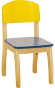 Żółte krzesło dziecięce – Roba