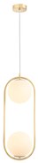 LAMPA SUFITOWA WISZĄCA G134-2CP GOLD