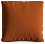 Aksamitna poduszka na sofę w kolorze terakoty Kemi – Cosmopolitan Design