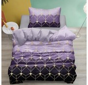 PrzytulneMieszkanie.pl PrzytulneMieszkanie.pl Bawełniana pościel ATHENA fioletowa Rozmiar pościeli: 70 x 90 cm | 140 x 200 cm