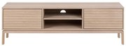 Szafka pod TV w dekorze dębu 160x50 cm Linley – Actona