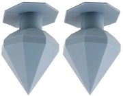 Zestaw dwóch silikonowych nakładek na kran DIAMENT czyści z kamienia i osadów