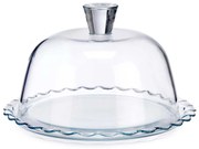 Klosz na ciasto LARA, szklany, Ø 26,4 cm