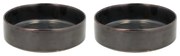 Miski czarne w zestawie 2 szt. ø 15,5 cm Fjord - Villa Collection