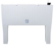 Skrzynka kwiatowa Rato Case HIGH biały, 60x25x46cm