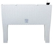 Skrzynka kwiatowa Rato Case HIGH biały, 60x25x46cm