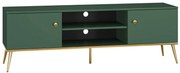 Szafka RTV GRIN 160 zielona ML MEBLE