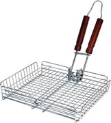 Happy Green Kosz do grilla BBQ stal, 32 x 26  cm