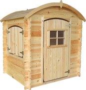 Drewniany domek do zabaw bez podłogi - M505-1