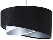 Czarno-biała designerska lampa wisząca - EX980 R0-W17