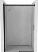 Mexen Omega drzwi prysznicowe rozsuwane 150 cm, transparent, czarne - 825-150-000-70-00