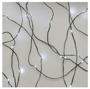 LED Zewnętrzny łańcuch bożonarodzeniowy 150xLED/20m IP44 zimna biel