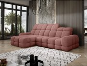 Narożnik TOLLO MINI S Lewostronny Elektryczna regulacja Bubble 09 kolor Miedziany WERSAL