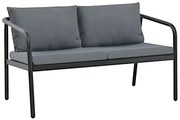 Dwuosobowa sofa ogrodowa z poduszkami G0-R03