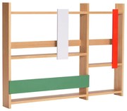 Wielopoziomowa półka w dekorze dębu 110 cm Arki – Hübsch