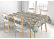 Bellatex Obrus Adéla Monstera, żółte róże, 100 x100 cm, 100 x 100 cm