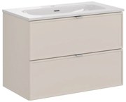 Szafka łazienkowa BELLA CASHMERE 82-80-2S 80cm kaszmirowa z umywalką COMAD