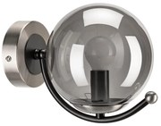 Kinkiet GEORGIA 1xE14/5W/230V matowy chrom/dymny