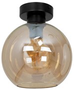 Plafon SOFIA 1xE27/60W/230V brązowy