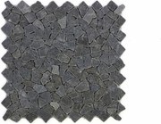 Mozaika kamienna z andezytu Garth na siatce ciemno szara 1 m2