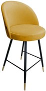 Hoker niski TANEW VELVET GOLD musztardowe/curry ATOS