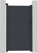 Furtka aluminiowa "Marc" - 101.2 x 180.9 cm - Szara