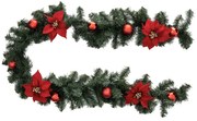Girlanda świąteczna POINSETTIA