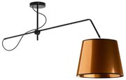 Miedziana lampa wisząca z ruchomym ramieniem - EX231 L6-H45