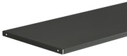 Półka metalowa do szafy biurowej JAN II, 1150 x 20 x 360 mm, antracytowa