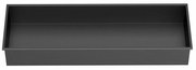 POLYSAN 1301-82B Półka do zabudowy Inserta 81 x 27 cm, stal nierdzewna, antracyt