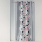 Szara zasłona 140x260 cm Eden – douceur d'intérieur