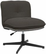 Czarny minimalistyczny fotel obrotowy D4-E44