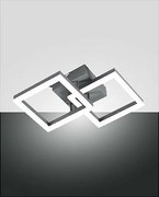 BARD nowoczesna lampa sufitowa LED 21W antracytowa 3394-28-282 Fabas Luce