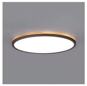 LED sufitowa lampa łazienkowa NIVERA LED/18W/230V IP54 Ø30 cm czarna