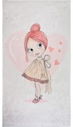 Jasnoróżowy dywan dziecięcy 80x150 cm Lovely Girl – Vitaus