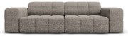 Ciemnoszara sofa 204 cm Chicago – Cosmopolitan Design