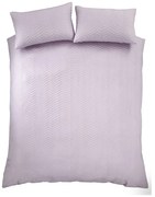 Lawendowa pościel dwuosobowa z kory 230x220 cm Heatset Wave – Catherine Lansfield