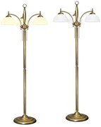 Lampa podłogowa z mosiądzu C-P3