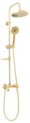 REA-P7006 - Zestaw prysznicowy z baterią LUIS złoty