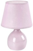 Rabalux 74078 lampa stołowa Ingrid, jasnoróżowy