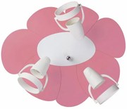 Różowo-biała lampa sufitowa dla dziewczynki - S212 G5-H66