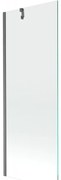 Mexen Next parawan nawannowy 1-skrzydłowy 70 x 150 cm, transparent, gun gray szczotkowany - 895-070-000-00-00-66