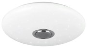Biała lampa sufitowa LED ø 58 cm Musica – Trio