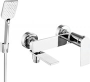 Mexen Zero R62 bateria wannowa z zestawem prysznicowym, chrom - 7113R62-00